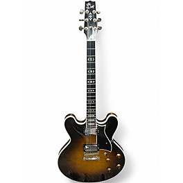 Used The Heritage H555 SUNBURST Solid Body Electric Guitar