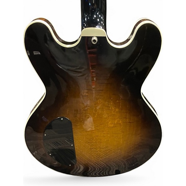 Used The Heritage H555 SUNBURST Solid Body Electric Guitar