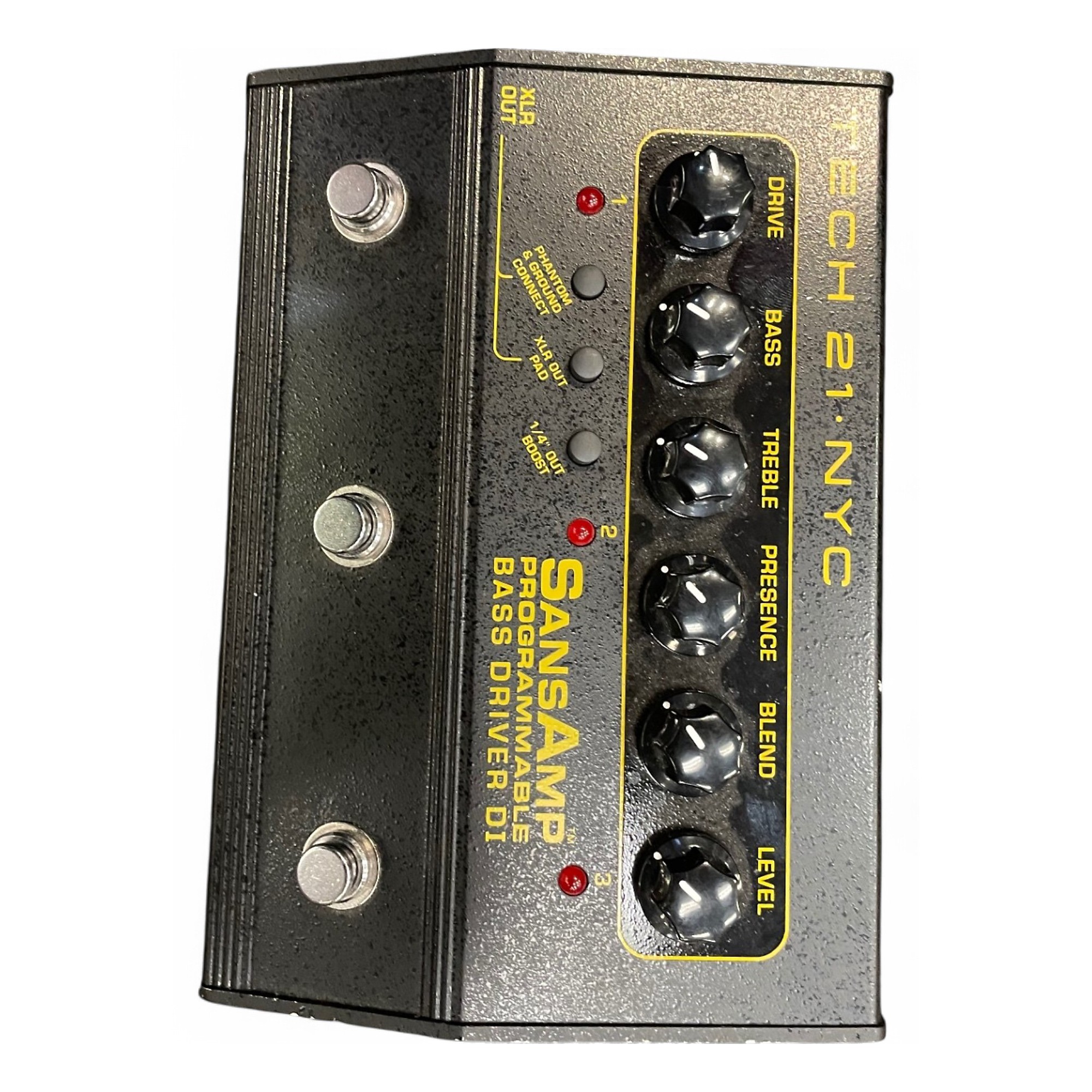 Used Tech 21 Used Tech 21 Sansamp PBDR Bass Driver DI Bass Used Tech 21 Used Tech 21 Sansamp PBDR Bass Driver DI Bass