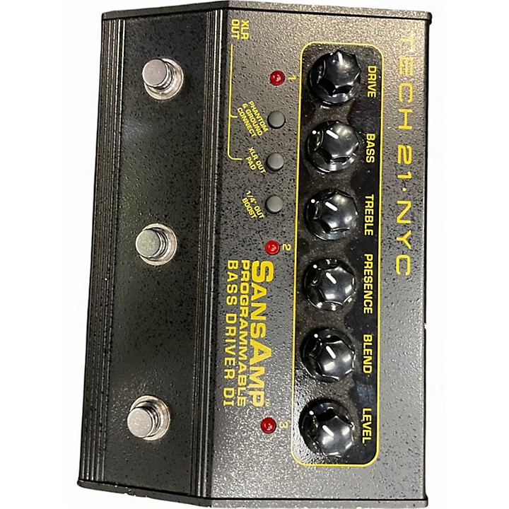 Used Tech 21 Used Tech 21 Sansamp PBDR Bass Driver DI Bass