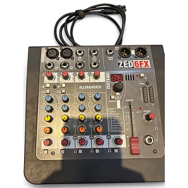 Used Allen & Heath Used Allen & Heath ZED6FX Unpowered Mixer