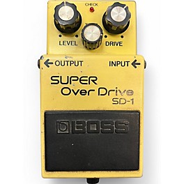 Vintage 1981 BOSS SD1 Super Overdrive Effect Pedal