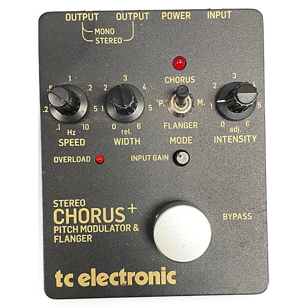 Used TC Electronic SCF Chorus Flanger Effect Pedal
