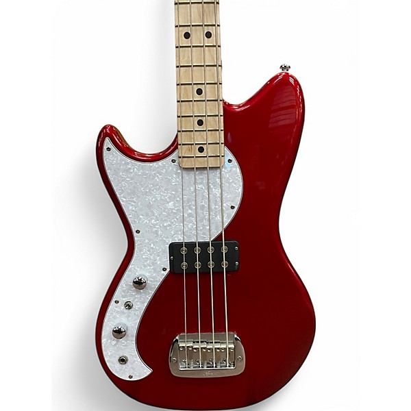 Used G&L Fallout Candy Apple Red Solid Body Electric Guitar