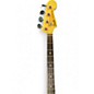 Used Fender 1964 Relic Jazz Bass Olympic White Electric Bass Guitar