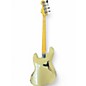 Used Fender 1964 Relic Jazz Bass Olympic White Electric Bass Guitar