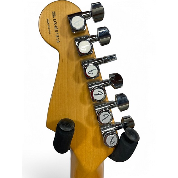 Used Fender Deluxe Stratocaster Honey Blonde Solid Body Electric Guitar