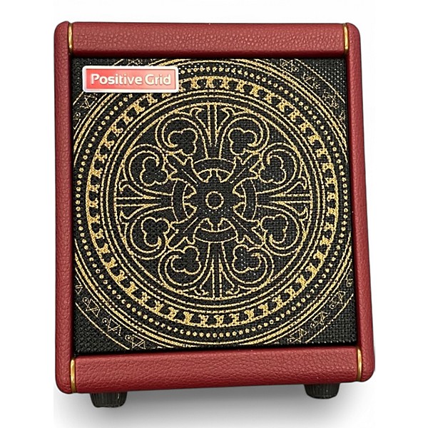 Used Positive Grid Spark MINI Vai 10W Battery-Powered Stereo Combo Amp Red Battery Powered Amp