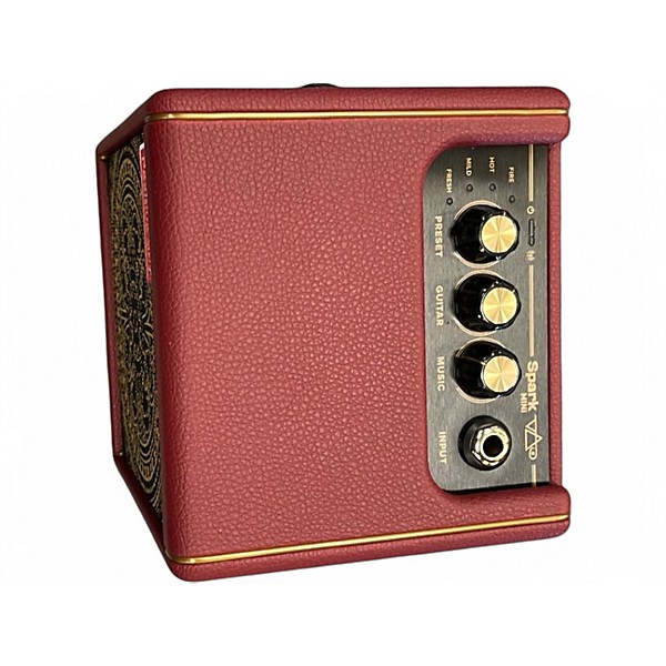 Used Positive Grid Spark MINI Vai 10W Battery-Powered Stereo Combo Amp Red Battery Powered Amp