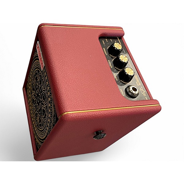 Used Positive Grid Spark MINI Vai 10W Battery-Powered Stereo Combo Amp Red Battery Powered Amp
