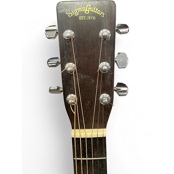 Used 1990s SIGMA DM5 BROWN Acoustic Guitar