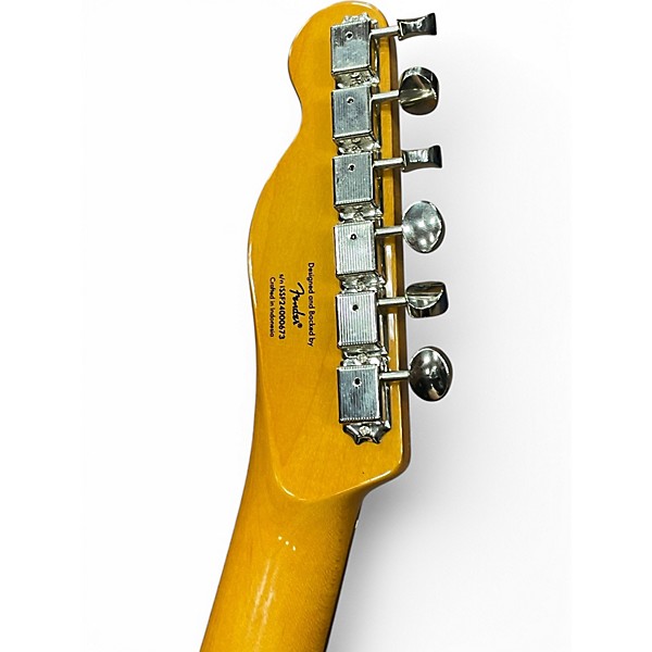 Used 2020s Squier Classic Vibe Telecaster Custom 3 Color Sunburst Solid Body Electric Guitar