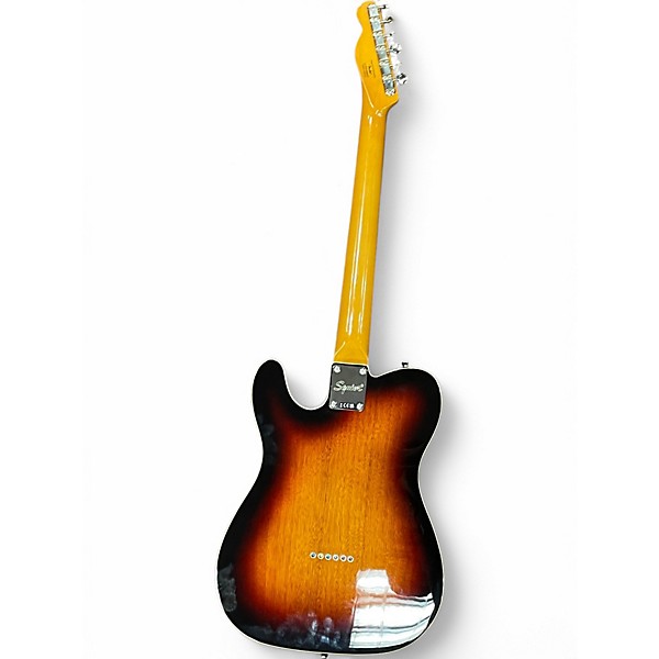 Used 2020s Squier Classic Vibe Telecaster Custom 3 Color Sunburst Solid Body Electric Guitar