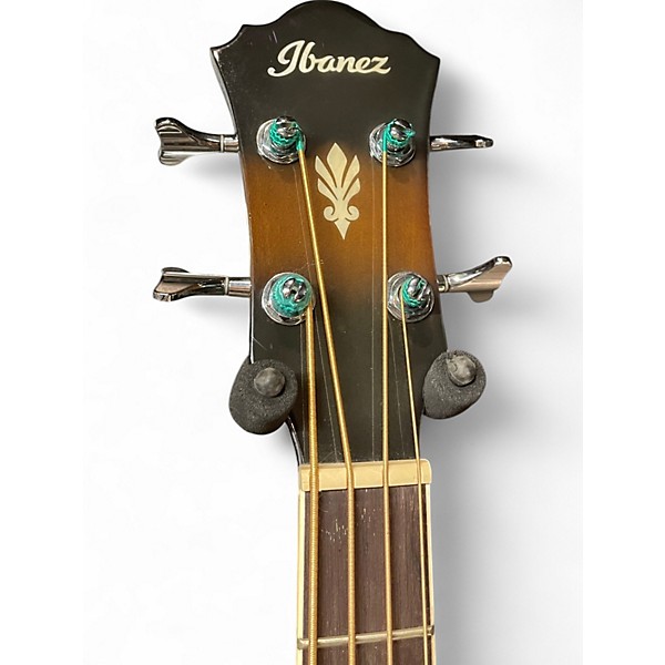 Used Ibanez aEb10 VIOLIN BURST Acoustic Bass Guitar