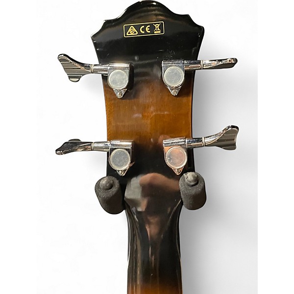 Used Ibanez aEb10 VIOLIN BURST Acoustic Bass Guitar