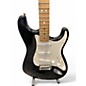 Used Fender  MIM Stratocaster Black Solid Body Electric Guitar