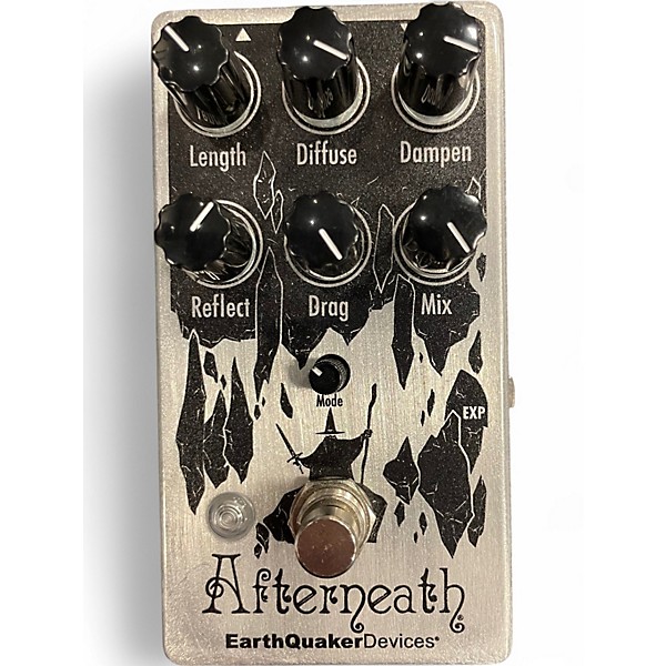 EarthQuaker Devices Afterneath V3 Reverb Effects Pedal Black