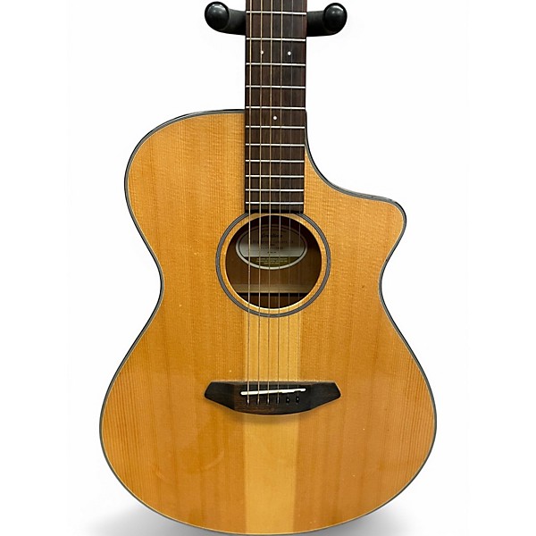 Used Breedlove Discovery Concert CE Natural Acoustic Guitar