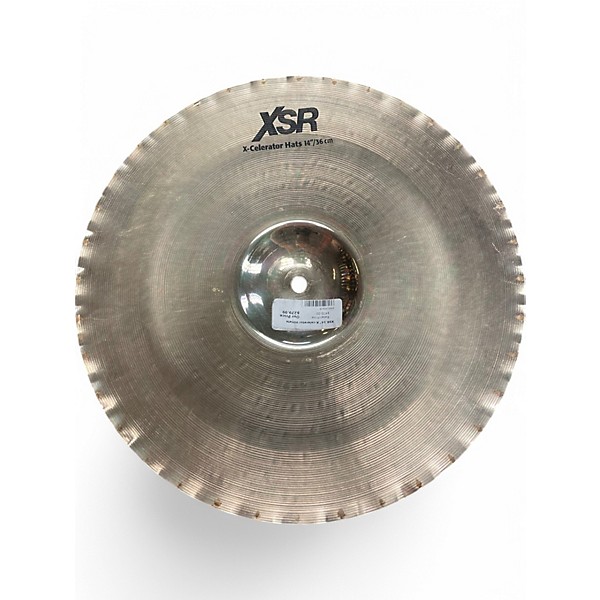 Used SABIAN 14in XSR XCELERATOR PAIR Cymbal