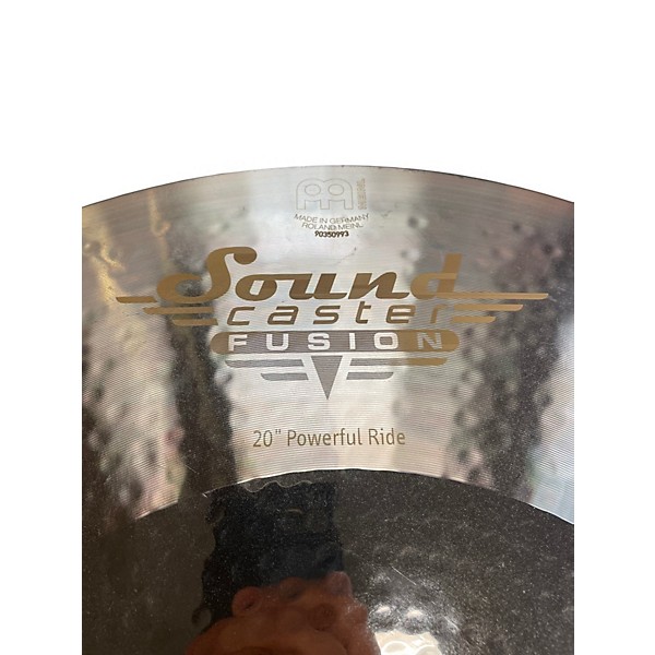 Used MEINL 20in SOUNDCASTER FUSION Cymbal