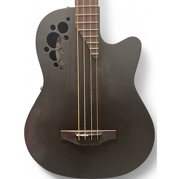 Used Ovation B778TX Elite Black Acoustic Bass Guitar