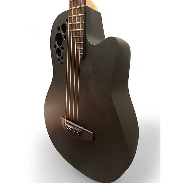 Used Ovation B778TX Elite Black Acoustic Bass Guitar