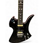 Used 2010s B.C. Rich PXMG Pro X Mockingbird Floyd Rose Black Solid Body Electric Guitar