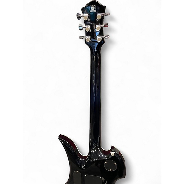 Used 2010s B.C. Rich PXMG Pro X Mockingbird Floyd Rose Black Solid Body Electric Guitar