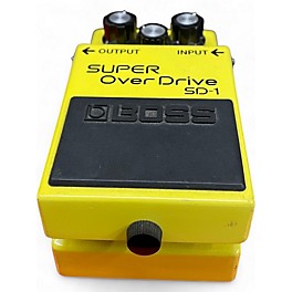 Used BOSS SD1 Super Overdrive Effect Pedal