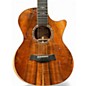 Used 2023 Taylor CUSTOM GA KOA MASTER GRADE Natural 12 String Acoustic Electric Guitar