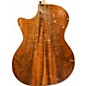 Used 2023 Taylor CUSTOM GA KOA MASTER GRADE Natural 12 String Acoustic Electric Guitar