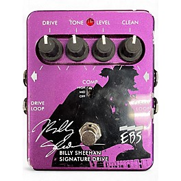 Used EBS Billy Sheehan Signature Overdrive Bass Effect Pedal
