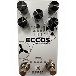 Used Keeley ECCOS Delay Looper Effect Pedal
