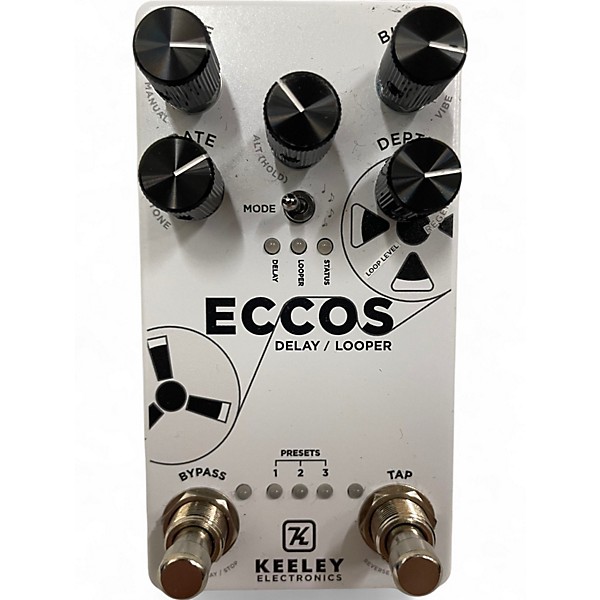 Used Keeley ECCOS Delay Looper Effect Pedal