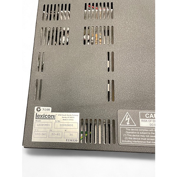 Used Lexicon PCM91 Effects Processor