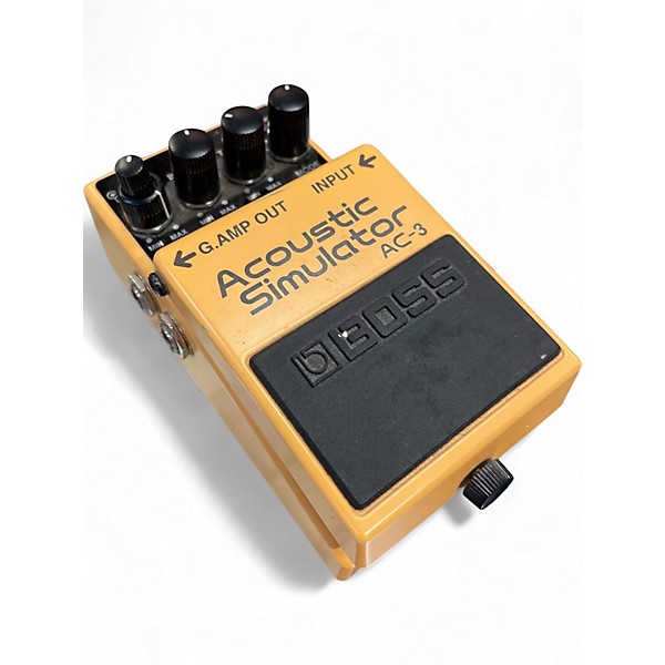 人気を誇る Used BOSS Used BOSS Pedal Effect Simulator Acoustic AC3 ギター