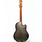 Used Ovation 1861AX-5 Standard Balladeer Left Handed Black Acoustic Electric Guitar