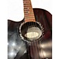 Used Ovation 1861AX-5 Standard Balladeer Left Handed Black Acoustic Electric Guitar