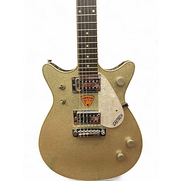Used Gretsch Guitars Gretsch G5222 Electromatic Double Jet Silver Sparkle Solid Body Electric Guitar