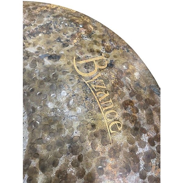 Used MEINL 16in Byzance Extra Thin Dry Crash Cymbal