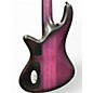 Used Schecter Guitar Research Stiletto Studio 4 Trans Purple Electric Bass Guitar