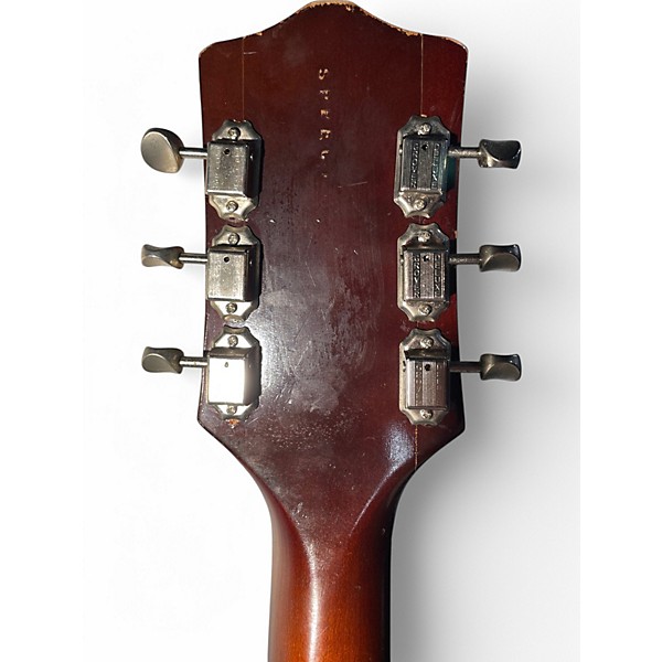 Vintage 1960s Regal R273 brown burst Hollow Body Electric Guitar
