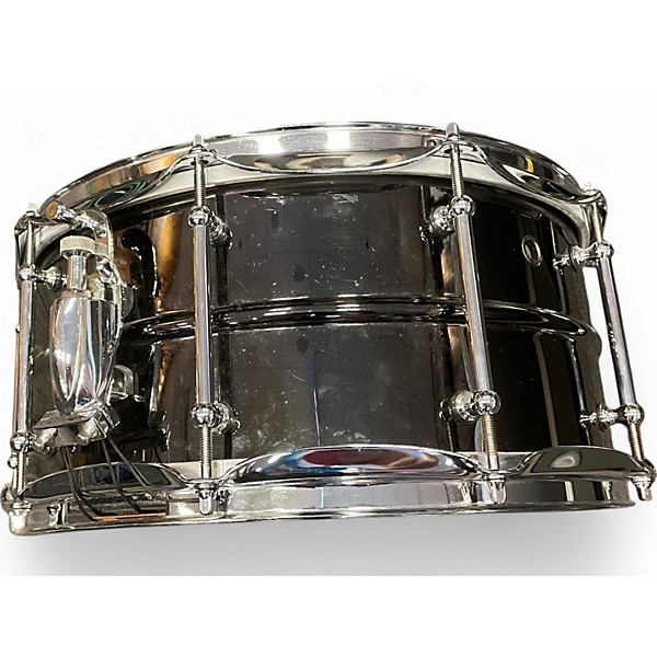 Used Pork Pie 14in Big Black Black Chrome Drum