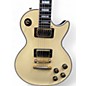 Used 2018 Epiphone Les Paul Custom Pro Antique Ivory Solid Body Electric Guitar