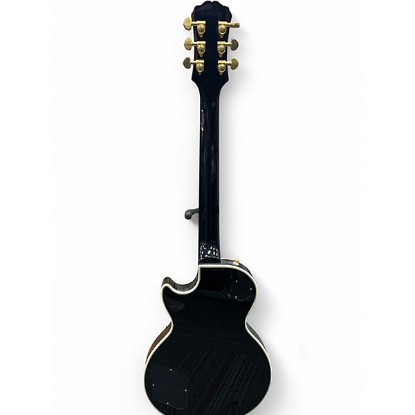 Used 2018 Epiphone Les Paul Custom Pro Antique Ivory Solid Body Electric Guitar