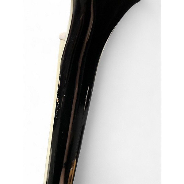 Used 2018 Epiphone Les Paul Custom Pro Antique Ivory Solid Body Electric Guitar