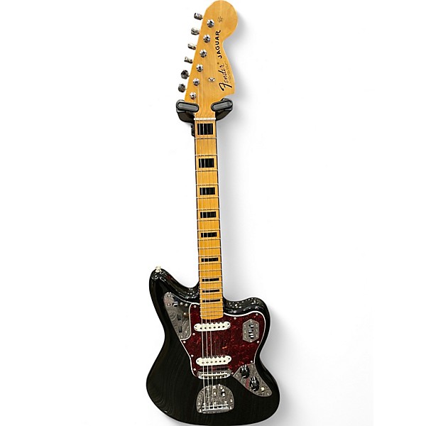 Used Fender vintera ll jaguar 70s black Solid Body Electric Guitar,Specials : American Fashion Style Bags On Sale