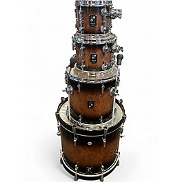 Used SONOR 4 Piece 4 PIECE PROLITE WALNUT BURST Drum Kit