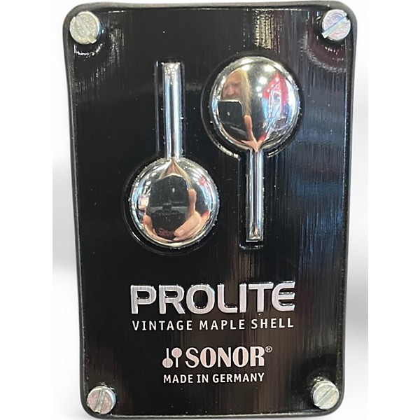 Used SONOR 4 Piece 4 PIECE PROLITE WALNUT BURST Drum Kit