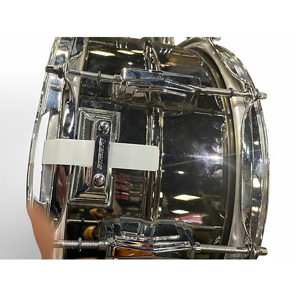 Used Ludwig 6.5X14 BLACK BEAUTY NICKEL OVER BRASS Drum